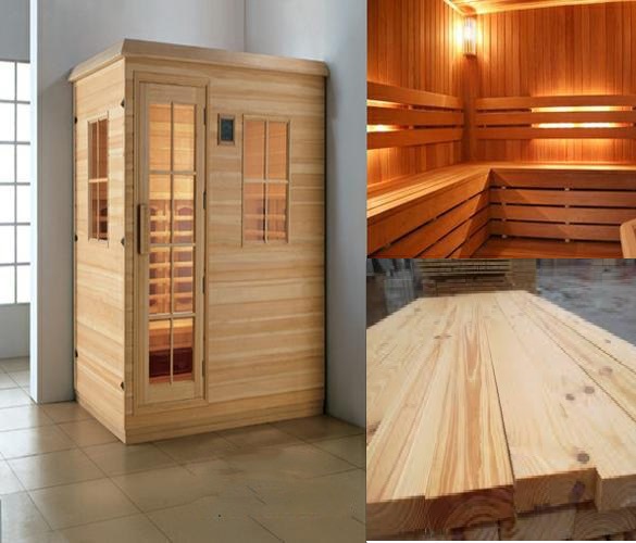 Top các loại gỗ thường dùng làm phòng xông hơi